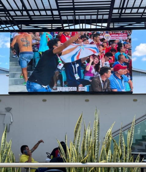 Pantalla Market estacion de servicio